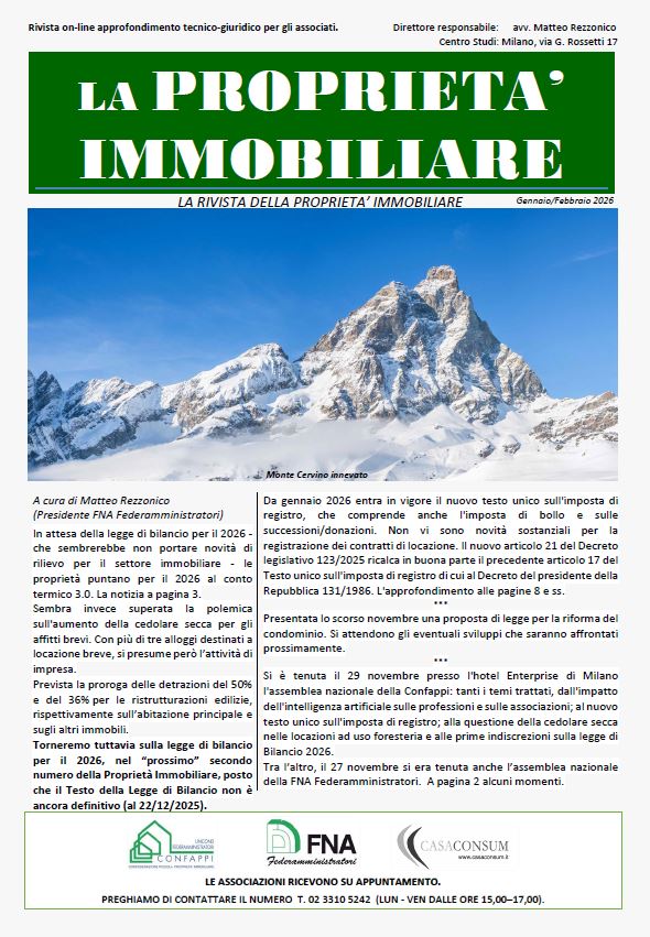 LA PROPRIETA' IMMOBILIARE